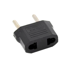 USA-EU-ADAPTER-B - Adattatore - Da Spina tipo A (USA) a Spina tipo F (UE) - Tensione 250V AC - Corrente massima in uscita 10 A -
