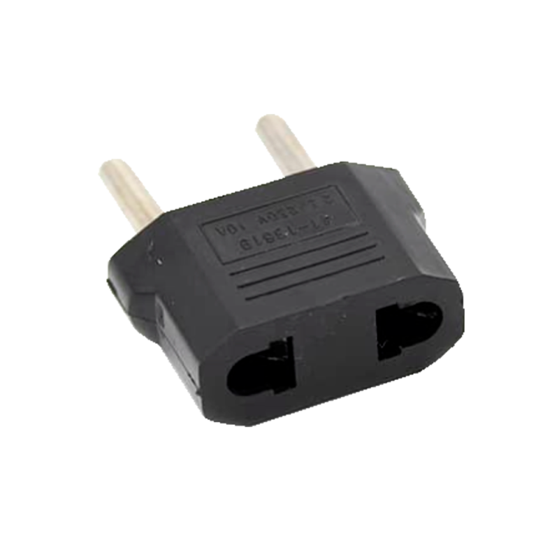 USA-EU-ADAPTER-B - Adattatore - Da Spina tipo A (USA) a Spina tipo F (UE) - Tensione 250V AC - Corrente massima in uscita 10 A - USA-EU-ADAPTER-B - Adattatore - Da Spina tipo A (USA) a Spina tipo F (UE) - Tensione 250V AC - Corrente massima in uscita 10 A -
