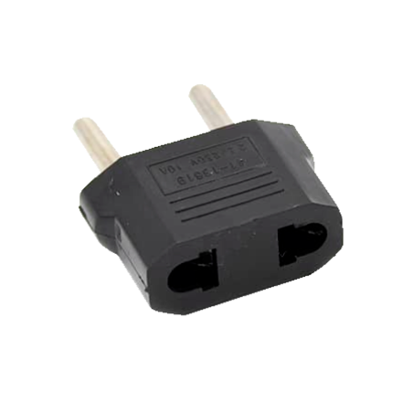 USA-EU-ADAPTER-B - Adattatore - Da Spina tipo A (USA) a Spina tipo F (UE) - Tensione 250V AC - Corrente massima in uscita 10 A -