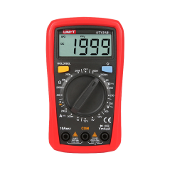 UT131B - Multimetro digitale portatile LCD - Misurazione della tensione DC e AC fino a 250V - Misura della corrente DC fino a 10