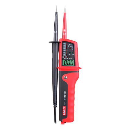 UT15C - Misuratore di tensione a penna con display LCD - Misurazione della tensione AC e DC - Avviso acustico e LED visibile per
