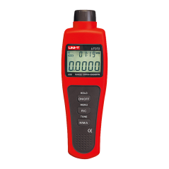 UT372 - Tachimetro digitale portatile - Fino a 99999 RPM - Display LCD retroilluminato da 100000 conteggi - Collegamento al PC t