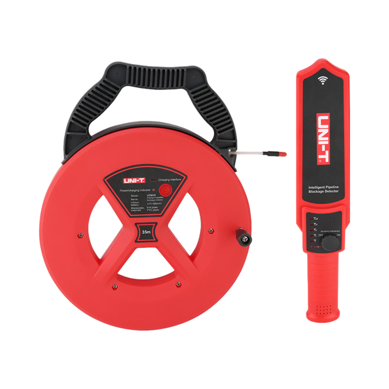 UT661D - Rilevatore di intasamento tubi - Fino a 35 m di conduttura - Consente il rilevamento di tubi a 50 cm - Tubi compatibili UT661D - Rilevatore di intasamento tubi - Fino a 35 m di conduttura - Consente il rilevamento di tubi a 50 cm - Tubi compatibili