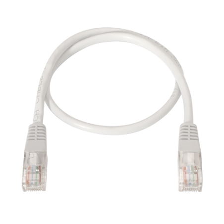 UTP6-03W - Cavo UTP Safire - Categoria 6 - Conduttore OFC, purezza 99.9% rame - Ethernet - Connettori RJ45 - 0.3 m