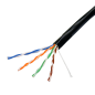 UTP6-300-OUTDOOR - Cavo UTP Safire - Categoria 6 - Bobina di cavo 305 m - Conduttore OFC, purezza 99.9% rame - Guaina speciale p