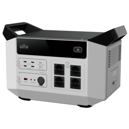 UV-ES-E2500-A2-EU-BATTERY-2500W - Batteria portatile - Capacità 2496Wh - Potenza in uscita 2500W max | Litio - Uscite multiple/M