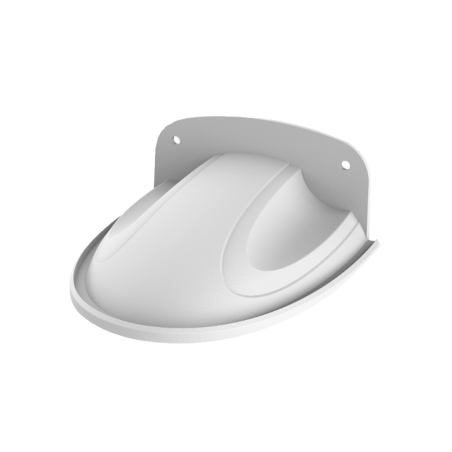 UV-HS-205S - Staffa a parete - Per telecamere dome - Adatto per esterni - Colore bianco - 130 mm x 130 mm x 55 mm