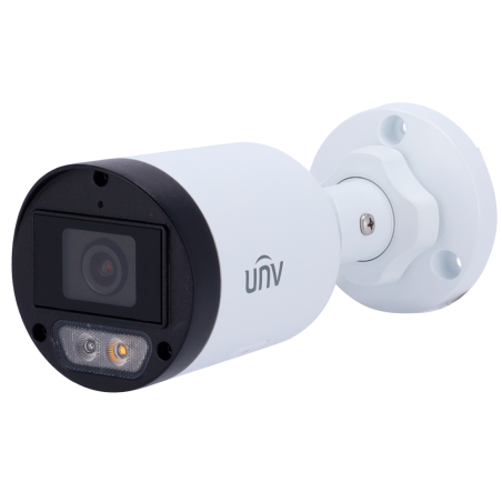 UV-IPC2124LB-AF28K-DL - Telecamera Bullet IP Uniview - Gamma Easy - 4 MP | Ottica 2.8 mm | microSD 128 GB - IR 30 m | Luce bianc