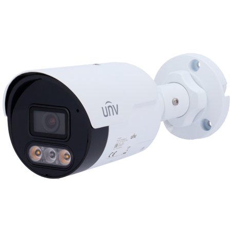 UV-IPC2124LE-ADF28KMC-DL - Telecamera Bullet IP Uniview - Gamma Easy - 4 MP | Ottica 2.8 mm | microSD 512 GB - IR 30 m | Luce bi