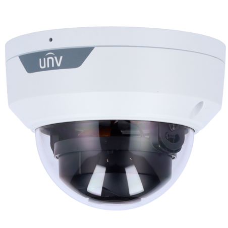UV-IPC328LE-ADF28K-H - Telecamera Dome IP Uniview Gamma Easy - 8 MP | Ottica 2.8 mm | microSD 512 GB - IR 30 m | WDR 120 dB - At