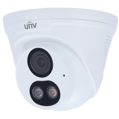 UV-IPC3618LE-ADF28KC-DL - Telecamera Turret IP Uniview - Gamma EasyStar - 8 MP | Ottica 2.8 mm | microSD 512 GB - IR 30 m | Luce