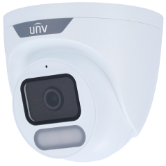 UV-IPC3622LE-ADF28K-WP - Telecamera Turret IP Uniview - Easy - 2 MP | Ottica 2.8 mm | microSD 512 GB - Luce bianca 30 m | WDR 12