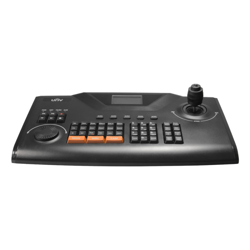 UV-KB-1100 - Univisione della tastiera IP - Doppia interfaccia: diretto o rete - Schermo LCD - Interfaccia IP/RS-232/RS-485 - Jo