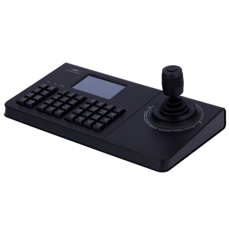 UV-KB-1100-E - Univisione della tastiera IP - Doppia interfaccia: diretto o rete - Schermo LCD 4" - Interfaccia IP/RS-232/RS-485