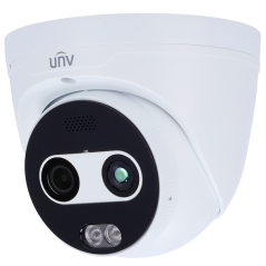 UV-TIC3612SA-F3-4F4AC-I1 - Telecamera termica Doppia Ottica IP Uniview - Termico: 256x192 | Ottica 3 mm - Ottico: 4 MP | Ottica 