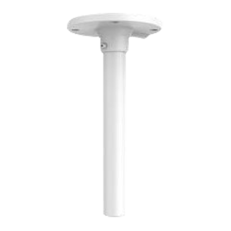 UV-TR-CM24-IN - Staffa a parete - Per dome motorizzate - Adatto per esterni - Colore bianco - Passacavo