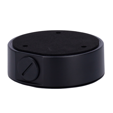 UV-TR-JB03-I-IN-BLACK - Scatola di giunzione - Per telecamere dome - Per esterni - Installazione a tetto o parete - Passacavo - 