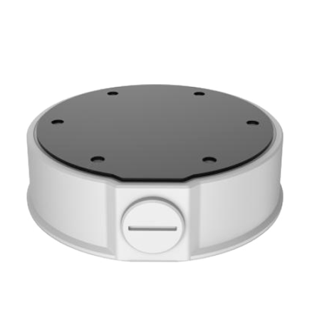 UV-TR-JB04-D-IN - Scatola di giunzione - Per telecamere dome - Installazione a parete - Colore bianco - Passacavo