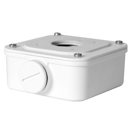 UV-TR-JB05-A-IN - Scatola di giunzione - Per telecamere bullet - Per esterni - Installazione a tetto o parete - Colore Bianco - 