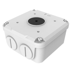 UV-TR-JB06-A-IN - Scatola di giunzione - Per telecamere bullet - Per esterni - Installazione a tetto o parete - Colore bianco - 