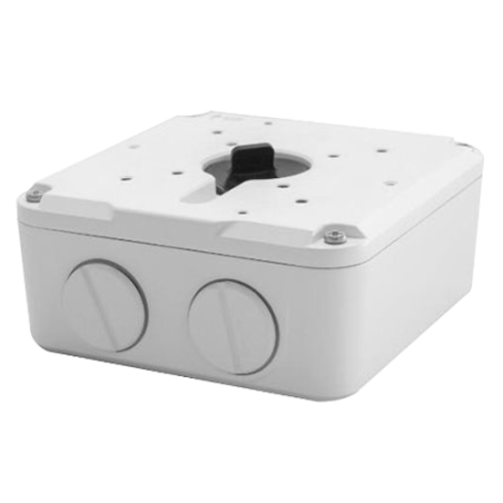UV-TR-JB07-D-IN - Scatola di giunzione - Per telecamere Bullet - Per esterni - Installazione a soffitto o a parete - Colore bian