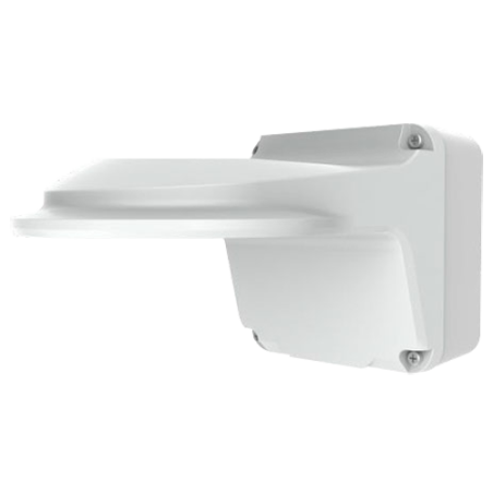 UV-TR-JB07/WM04-B-IN - Staffa a parete - Per telecamere dome - Scatola di giunzione - Adatto per esterni - Colore bianco - Passa