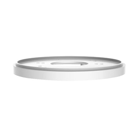 UV-TR-SM03-IN - Adattatore - Per telecamere dome e bullet - Lega di alluminio - Colore bianco - Passacavo - 109 mm (Diametro bas