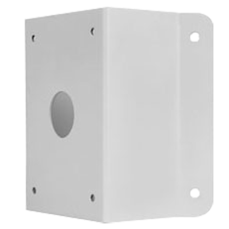 UV-TR-UC08-A-IN - Staffe ad angolo - Per le telecamere UNIVIEW - Adatto per esterni - Colore bianco - Passacavo - 215 mm (I) x 2