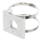 UV-TR-UP06-B-IN - Staffa da palo - Per telecamere bullet - Per esterni - Diametro 55~127 mm - Colore bianco - Passacavo UV-TR-UP06-B-IN - Staffa da palo - Per telecamere bullet - Per esterni - Diametro 55~127 mm - Colore bianco - Passacavo
