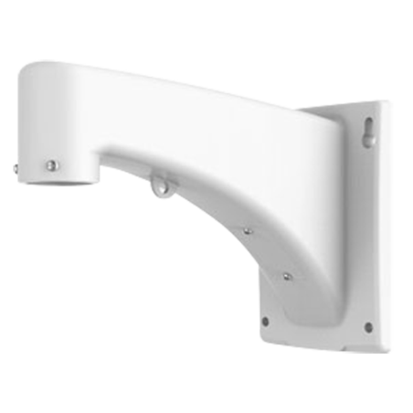 UV-TR-WE45-A-IN - Staffa a parete - Per cupole motorizzate - Adatto per esterni - Colore bianco - Passacavo - 216 mm (I) x 141 (