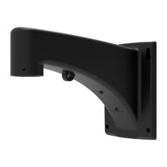 UV-TR-WE45-A-IN-BLACK - Staffa a parete - Per cupole motorizzate - Adatto per esterni - Colore Nero - Passacavo - 216 mm (I) x 1