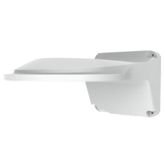 UV-TR-WM03-B-IN - Staffa a parete - Per telecamere dome - Adatto per esterni - Colore bianco - Passacavo - 126 mm (I) x 126 (H) 