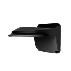 UV-TR-WM03-B-IN-BLACK - Staffa a parete - Per telecamere dome - Adatto per esterni - Colore nero - Passacavo - 126 mm (I) x 126 