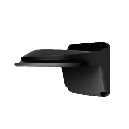 UV-TR-WM03-B-IN-BLACK - Staffa a parete - Per telecamere dome - Adatto per esterni - Colore nero - Passacavo - 126 mm (I) x 126 