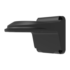 UV-TR-WM03-D-IN-BLACK - Staffa a parete - Per telecamere dome - Adatto per esterni - Colore nero - Passacavo - 126 (I) x 126 (La