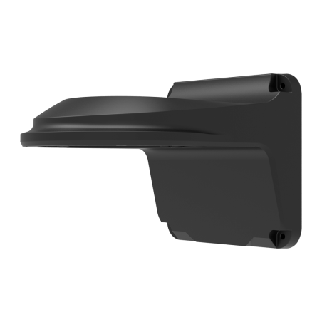 UV-TR-WM03-D-IN-BLACK - Staffa a parete - Per telecamere dome - Adatto per esterni - Colore nero - Passacavo - 126 (I) x 126 (La