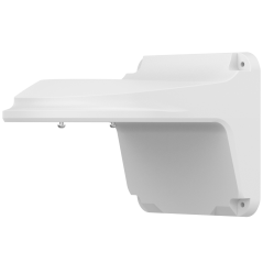 UV-TR-WM03-E-IN - Staffa a parete - Per telecamere dome - Adatto per esterni - Colore bianco - Passacavo - 126.4 mm (I) x 126.4 