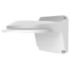 UV-TR-WM04-IN - Staffa a parete - Per telecamere dome - Adatto per esterni - Colore bianco - Passacavo - 125 mm (I) x 125 (H) x 