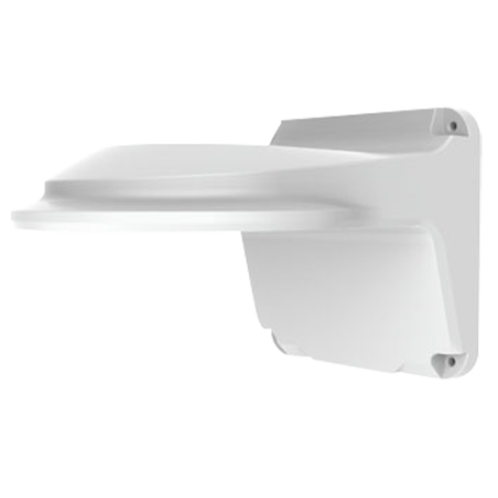 UV-TR-WM04-IN - Staffa a parete - Per telecamere dome - Adatto per esterni - Colore bianco - Passacavo - 125 mm (I) x 125 (H) x 
