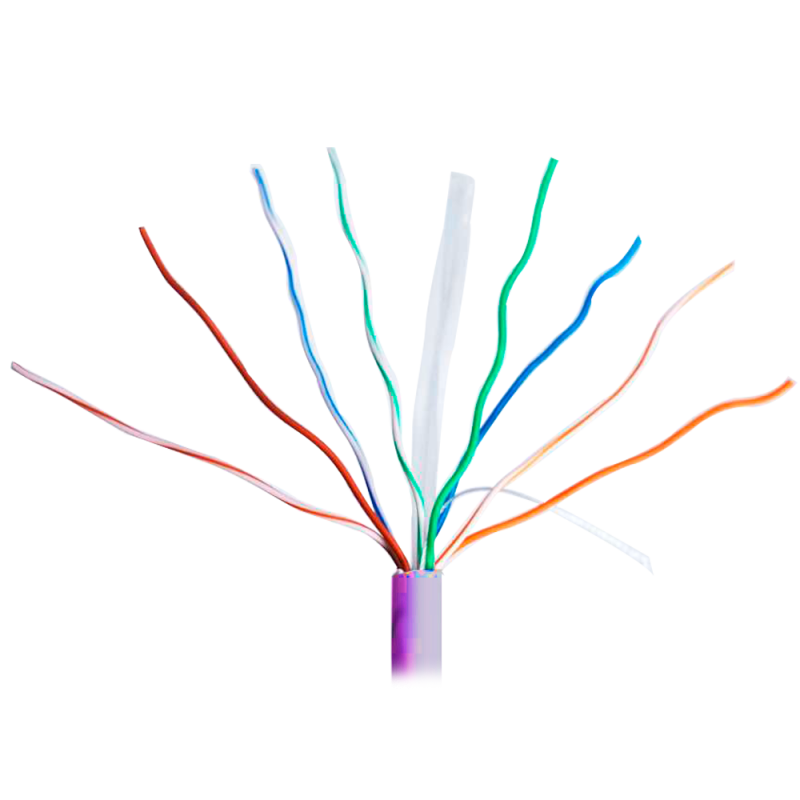 UV-UTP6-300-BC24AWG-B2CA-R-V - Uniview Cavo UTP categoria 6 - Conduttore OFC,100% rame - Diametro 24 AWG-0,53mm - Certificato CP UV-UTP6-300-BC24AWG-B2CA-R-V - Uniview Cavo UTP categoria 6 - Conduttore OFC,100% rame - Diametro 24 AWG-0,53mm - Certificato CP