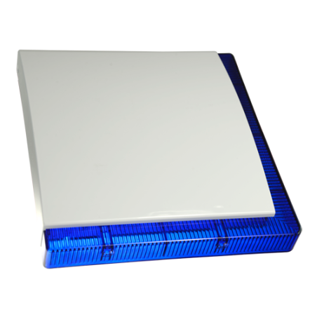 VEGA - Sirena per esterni cablata - Certificato di grado 3 - Pressione sonora massima 109 dBA - Flash di 1 segnalizzazione barra