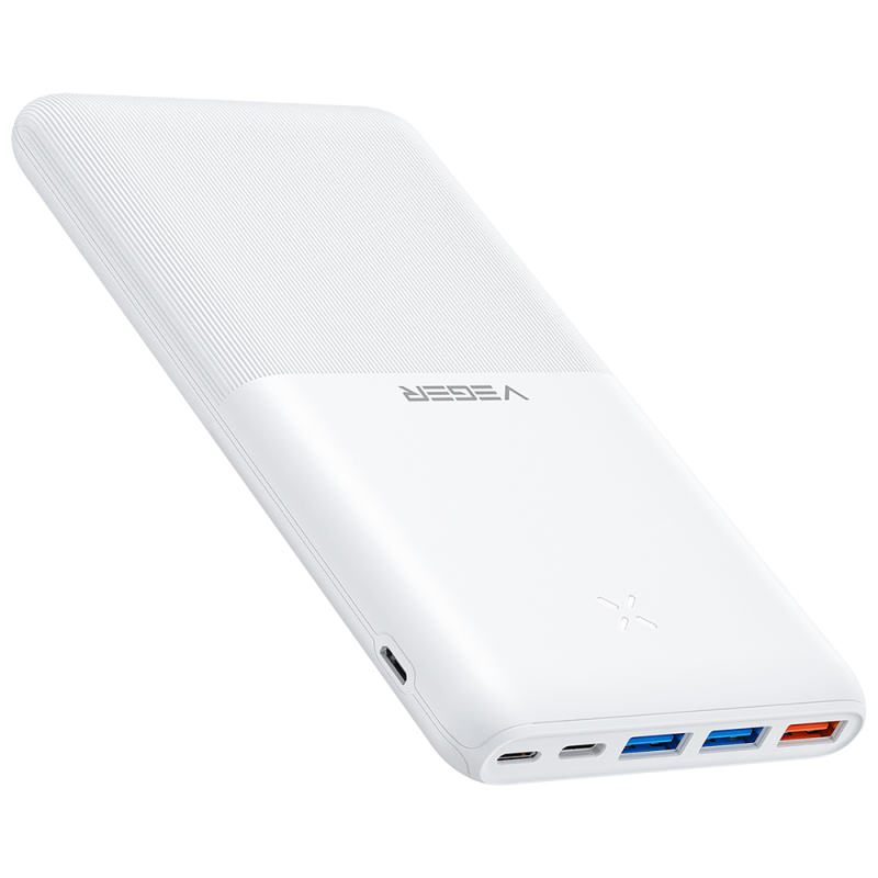 VG-W2060 - VEGER Power bank con LED di ricarica - Capacità 20000mAh - Ingressi USB-C, Micro USB, Lightning - Uscite USB-C, 3x US VG-W2060 - VEGER Power bank con LED di ricarica - Capacità 20000mAh - Ingressi USB-C, Micro USB, Lightning - Uscite USB-C, 3x US