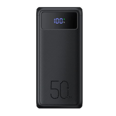 VG-W5001C - VEGER Power bank con display LCD - Capacità 56000mAh - Ingresso USB-C, Lightning - Uscite 2x USB-C, 3x USB-A - Caric