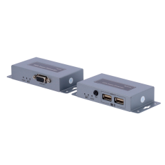 VGA-KVM-EXT - Extender di segnale VGA - Distanza 100 m - Risoluzione FHD - Consente connessioni 1:1