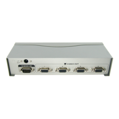VGA-SPLITTER-4 - Moltiplicatore di segnale VGA - 1 ingresso VGA - 4 uscite VGA - VGA, SVGA, XGA, Multisync - Distanza massima ai