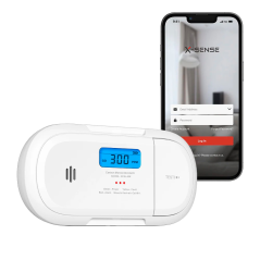 XC04-WX - Rilevatore di CO autonomo X-Sense - Comunicazione WiFi 2.4GHz - Connessione tramite APP - Durata della batteria 1 anno