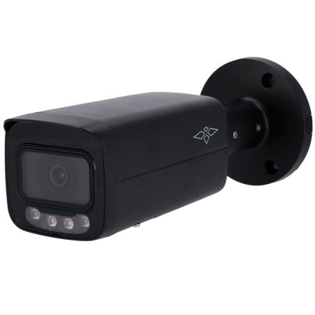 XS-IPB619CA-4PS-FC-AI-BLACK - Telecamera Bullet IP 4 Megapixel Gamma Pro Colore Nero - 1/2.9” Progressive Scan CMOS - Compressio