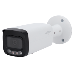 XS-IPB619CA-8PS-FC-AI - Telecamera Bullet IP gamma Pro - Risoluzione 8 Mp (3840x2160) - Ottica 3.6 mm - Dual Light: IR (60 m) +