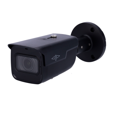 XS-IPB830ZSWH-4P-AI-BLACK - Telecamera Bullet IP X-Security Color Nero - 4 Megapixel (2560 × 1440) - Obiettivo 2.7–13.5 mm / LED