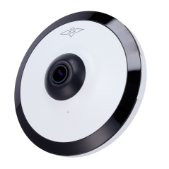 XS-IPD360A-5U-AI - Telecamera Fisheye 5 Mpx Serie Ultra - 1/2.7” Progressive Scan CMOS - Obiettivo 1.4 mm / LED Portata 10 m - C